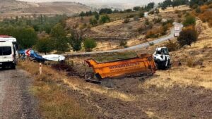 Güdül’de meydana gelen kazada araç sürücüsü yaralandı – Birlik Haber Ajansı