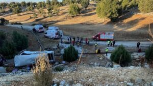 Mersin’de işçi servisi şarampole devrildi: 5 ölü, 14 yaralı – Birlik Haber Ajansı