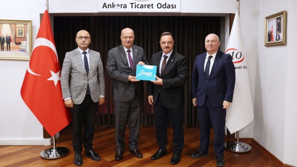 TİMBİR’den ATO Başkanı Gürsel Baran’a ziyaret – Birlik Haber Ajansı