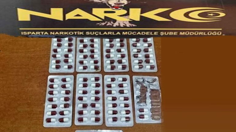 Isparta’da narkotik operasyonu: Sentetik ecza ele geçirildi – Birlik Haber Ajansı