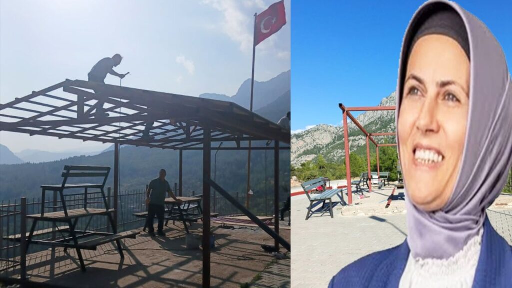 İbradı belediyesi üzümdere’ye yeni seyir terası kazandırdı – Birlik Haber Ajansı