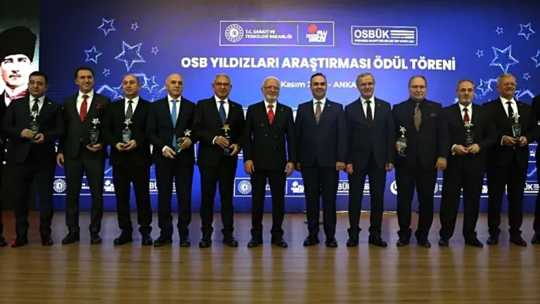 AOSB firmaları 6 kategoride 11 ödül kazandı – Birlik Haber Ajansı
