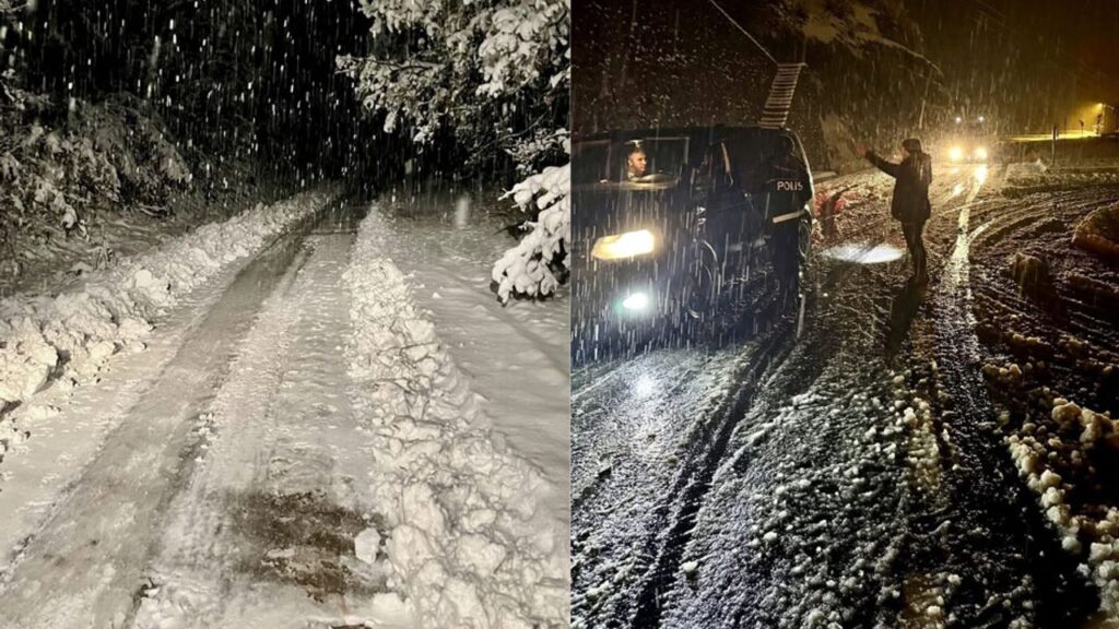 Yoğun kar yağışı Ordu-Sivas kara yolunu kapattı – Birlik Haber Ajansı