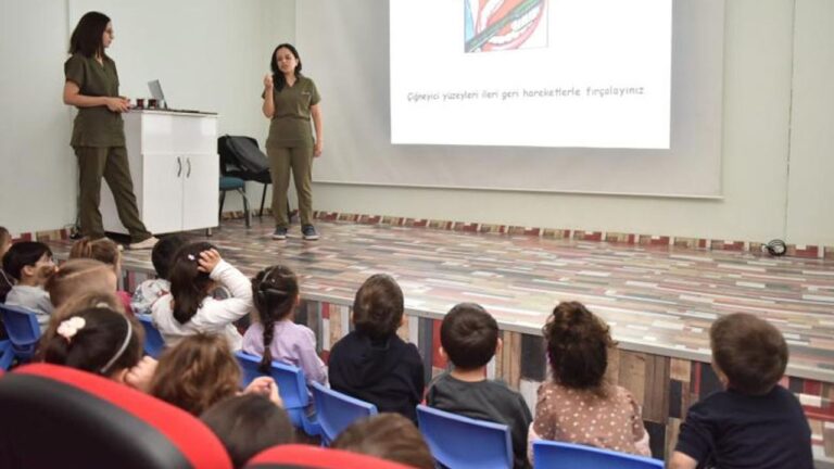 Kepez’de miniklere diş sağlığı eğitimi – Birlik Haber Ajansı
