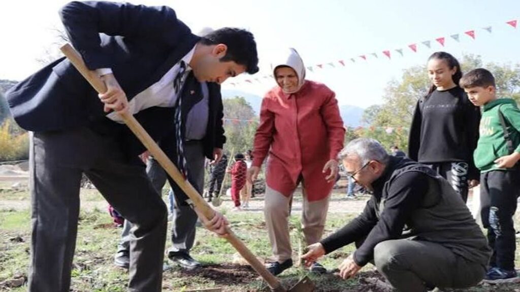 İbradı’da Milli ağaçlandırma günü coşkusu – Birlik Haber Ajansı