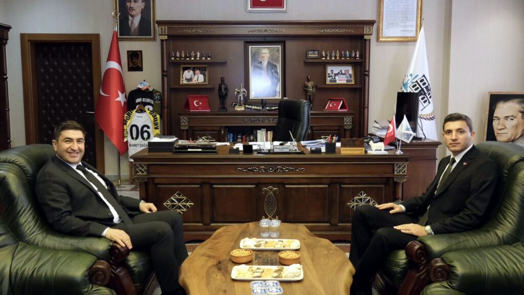 Kaymakam’dan belediye başkanına ziyaret – Birlik Haber Ajansı
