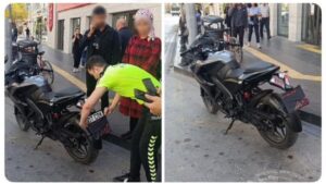 Plakasını bandanayla gizledi, 43 bin TL ceza yedi! – Birlik Haber Ajansı