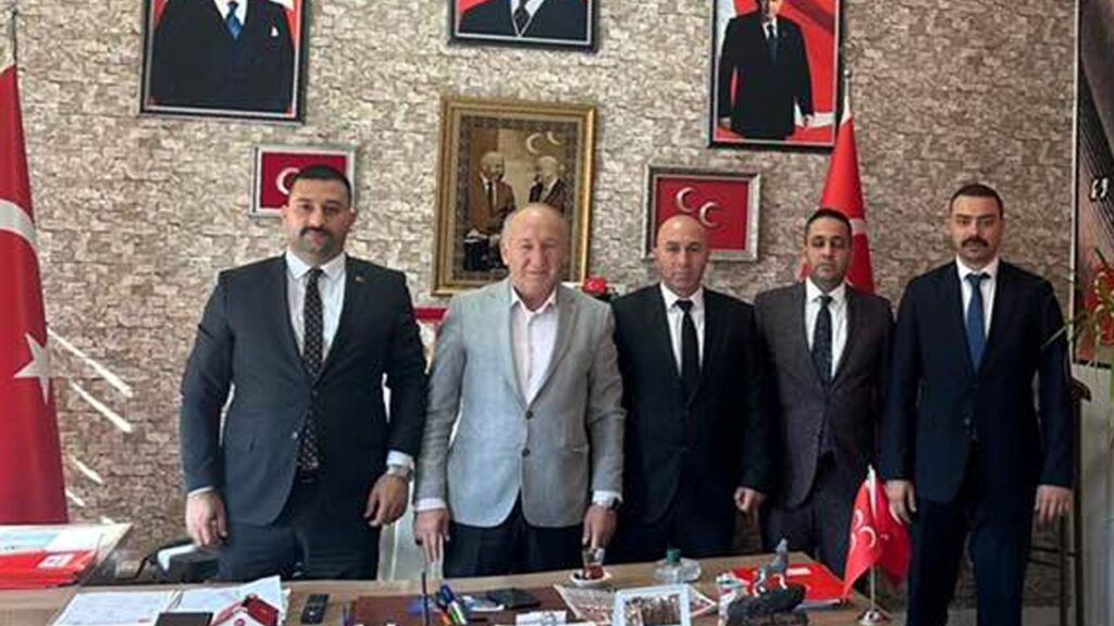 Türk Yerel Hizmet-Sen’den MHP İlçe başkanına ziyaret – Birlik Haber Ajansı