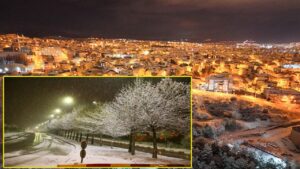 Uşak’ta mevsimin ilk karı: Kent beyaza büründü – Birlik Haber Ajansı