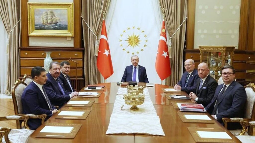 Ankara heyeti Cumhurbaşkanı Erdoğan ile görüştü – Birlik Haber Ajansı