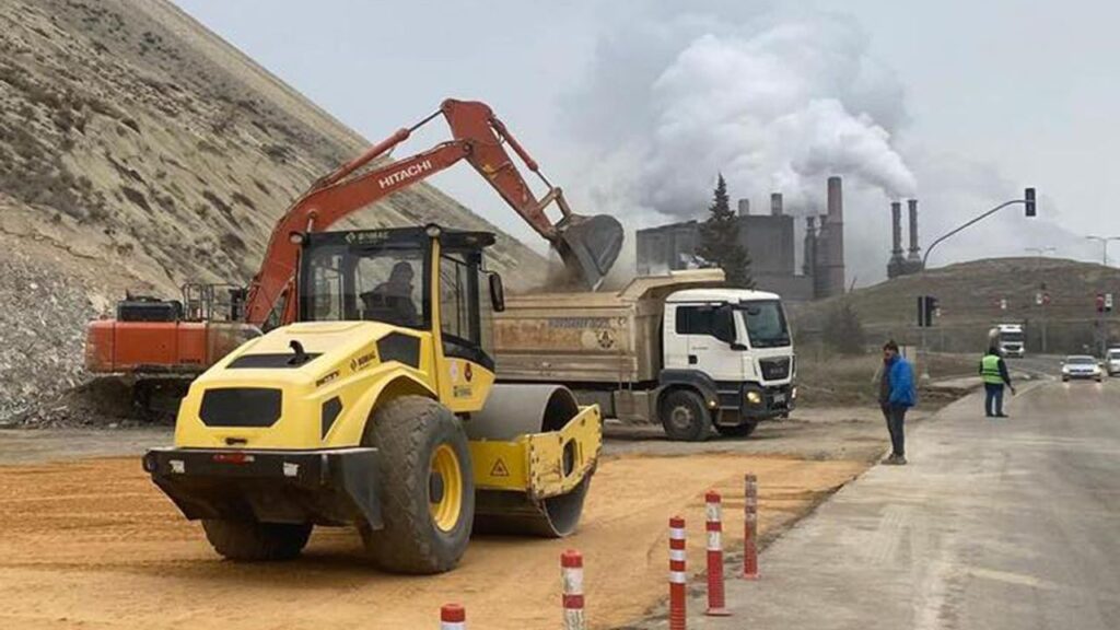 Çayırhan Kültür merkezine D 140 Karayolundan yan yol – Birlik Haber Ajansı