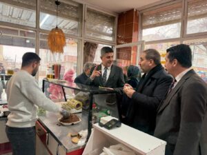 Milletvekili Şan Çarşı Esnaflarını Ziyaret Ederek Talep Ve Önerileri Dinledi