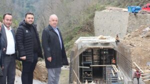 Espiye-Ericek Grup yoluna Milletvekili Ali temür neşteri – Birlik Haber Ajansı