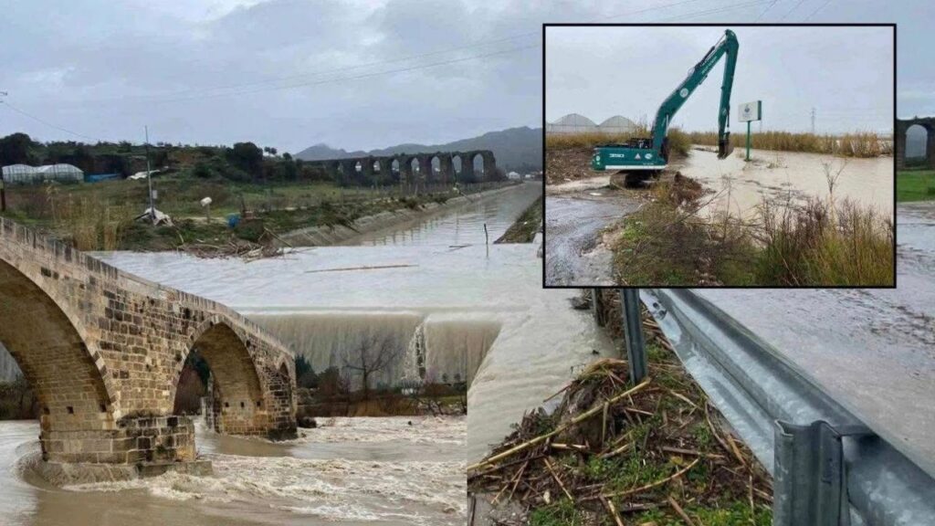Köprüçayı taştı: Tarım alanları ve yerleşimler sular altında kaldı – Birlik Haber Ajansı