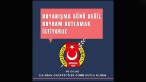 “Dayanışma günü değil, bayram kutlamak istiyoruz” – Birlik Haber Ajansı