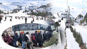 Ücretsiz seferlerle Davraz’a gittiler, karın keyfini çıkardılar – Birlik Haber Ajansı