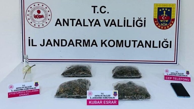 Serik’te uyuşturucu operasyonu: 1 kilo 165 gram esrar ele geçirildi – Birlik Haber Ajansı
