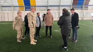 Dağpınar’da spor yatırımlarına yakın takip: Kaymakam Kahraman yerinde inceledi – Birlik Haber Ajansı