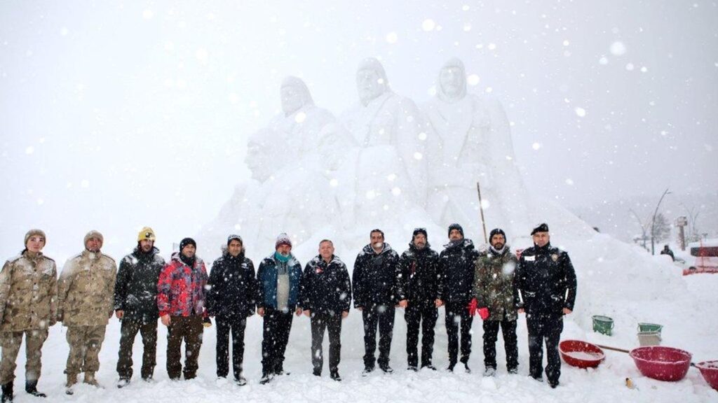 Kars Valisi Ziya Polat, ​Kardan Heykeller çalışmalarını yerinde inceledi – Birlik Haber Ajansı