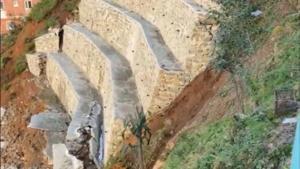 Rize Ardeşen’de duvar çöktü: 2 ev boşaltıldı, yol kapalı – Birlik Haber Ajansı