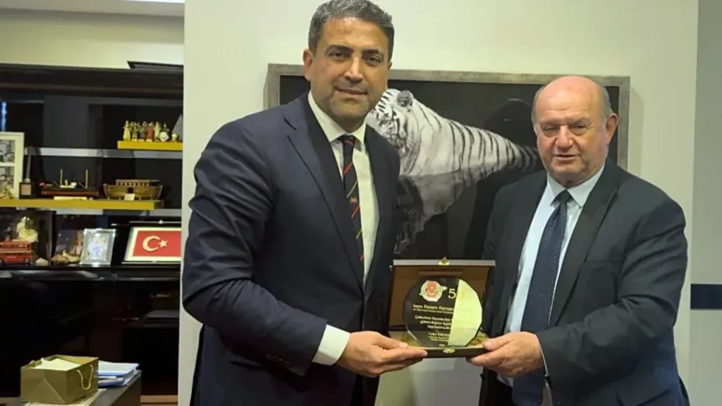 ÇGC’den Berzan Toprak’a plaket – Birlik Haber Ajansı