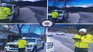 Isparta–Antalya karayolu’nda drone destekli trafik denetimi – Birlik Haber Ajansı