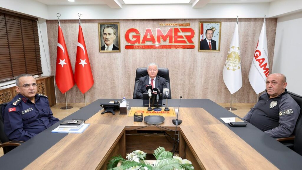 Aksaray Valisi Murat Duru, aylık asayiş değerlendirmesini yaptı – Birlik Haber Ajansı