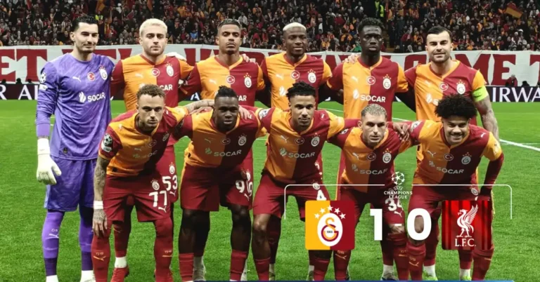 Galatasaray Liverpool’u sahaya gömdü