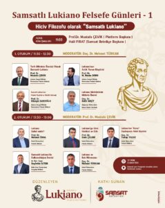 “Samsatlı Lukiano Felsefe Günleri” Başlıyor