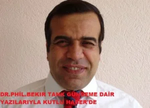 Kutlu Haberin Yeni Yazarı Bekir Tank