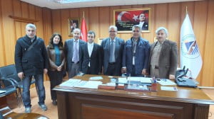 Kahta Gazeteciler Cemiyeti, Adıyaman Belediye Başkanı Kutlu’yu Ziyaret Etti