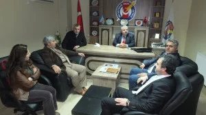 Kahta Gazeteciler Cemiyeti, GAP Gazeteciler Birliğini Ziyaret Etti