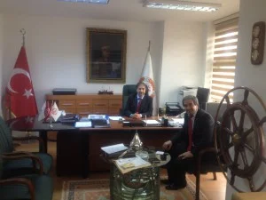 Kahta Gazeteciler Cemiyeti Kıyı Emniyeti Genel Müdürü Aytaş’ı Ziyaret Etti