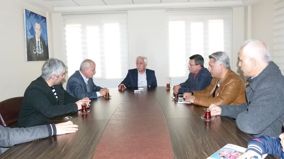 Kahta Tekstilciler Derneği Başkanı Yetiş,BaşkanToprak’ı Ziyaret Etti