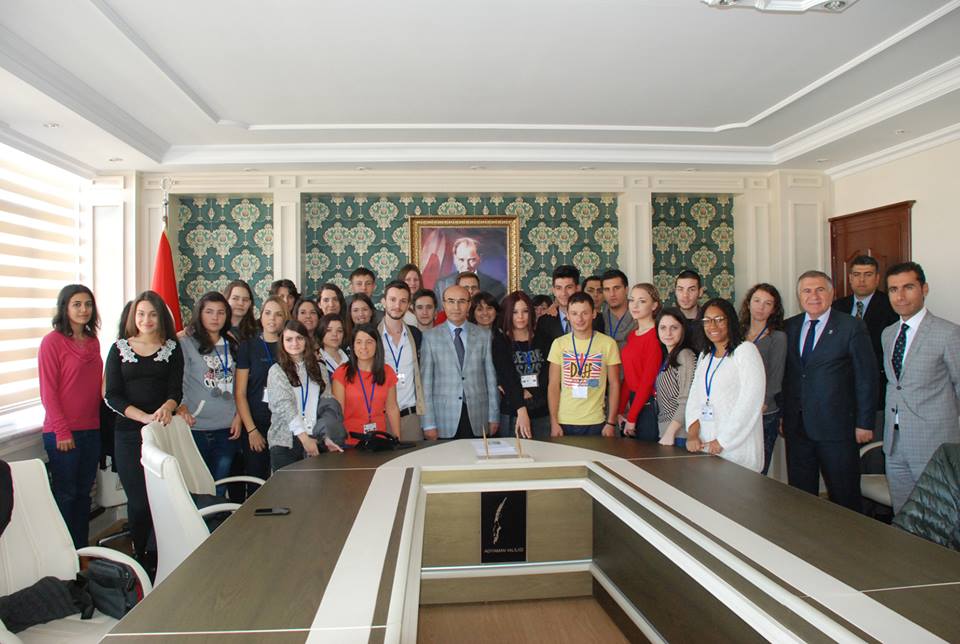 Avrupalı Gençlerden Vali Mahmut Demirtaş’a Ziyaret