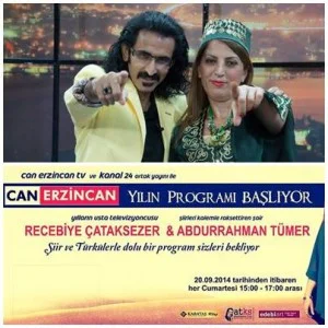 Çataksezer ve Tümer İkilisi Can Erzincan&Kanal 24 Ekranlarında