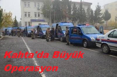 Kahta’da Kapsamlı Uyuştucu Operasyonu