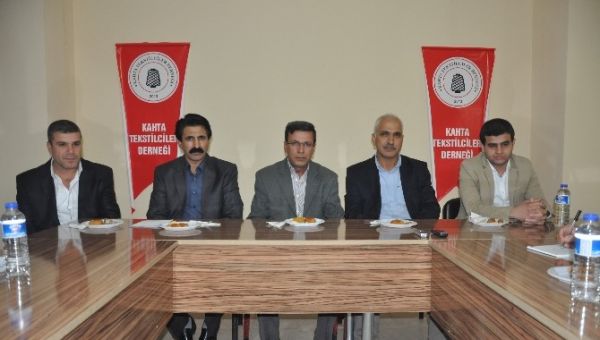 Kahta Tekstilciler Derneği Başkanı Yetiş Tekstilcilerin Sıkıntısına Dikkat Çekti