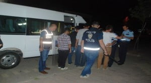 Adıyaman Kahta’daki Işid Protestosunda Olaylar Çıktı