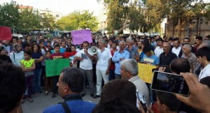 Kahta’da Kobaniye Destek Yürüyüşü Yapıldı