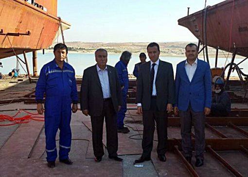 Samsat Belediye Başkanı Fırat, Samsata Feribot Geliyor